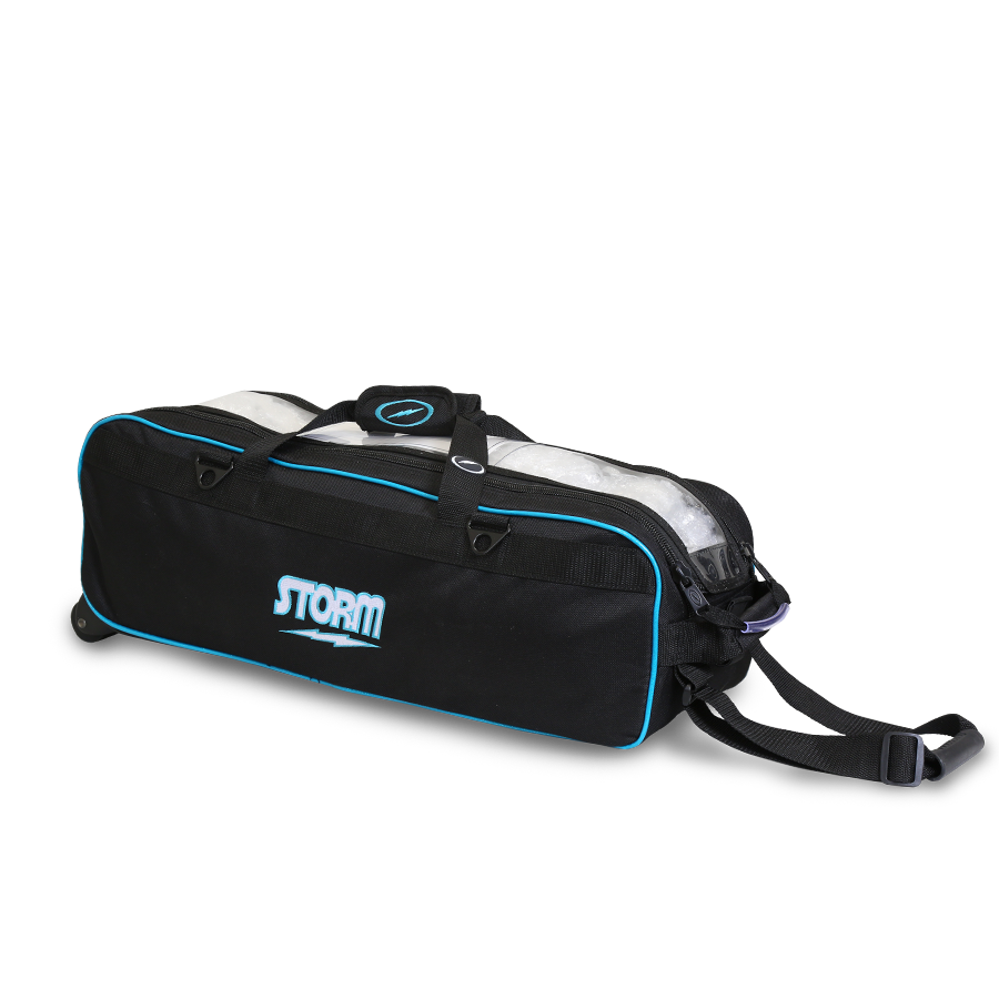 3 Ball Tournament Tote (Black/Blue)