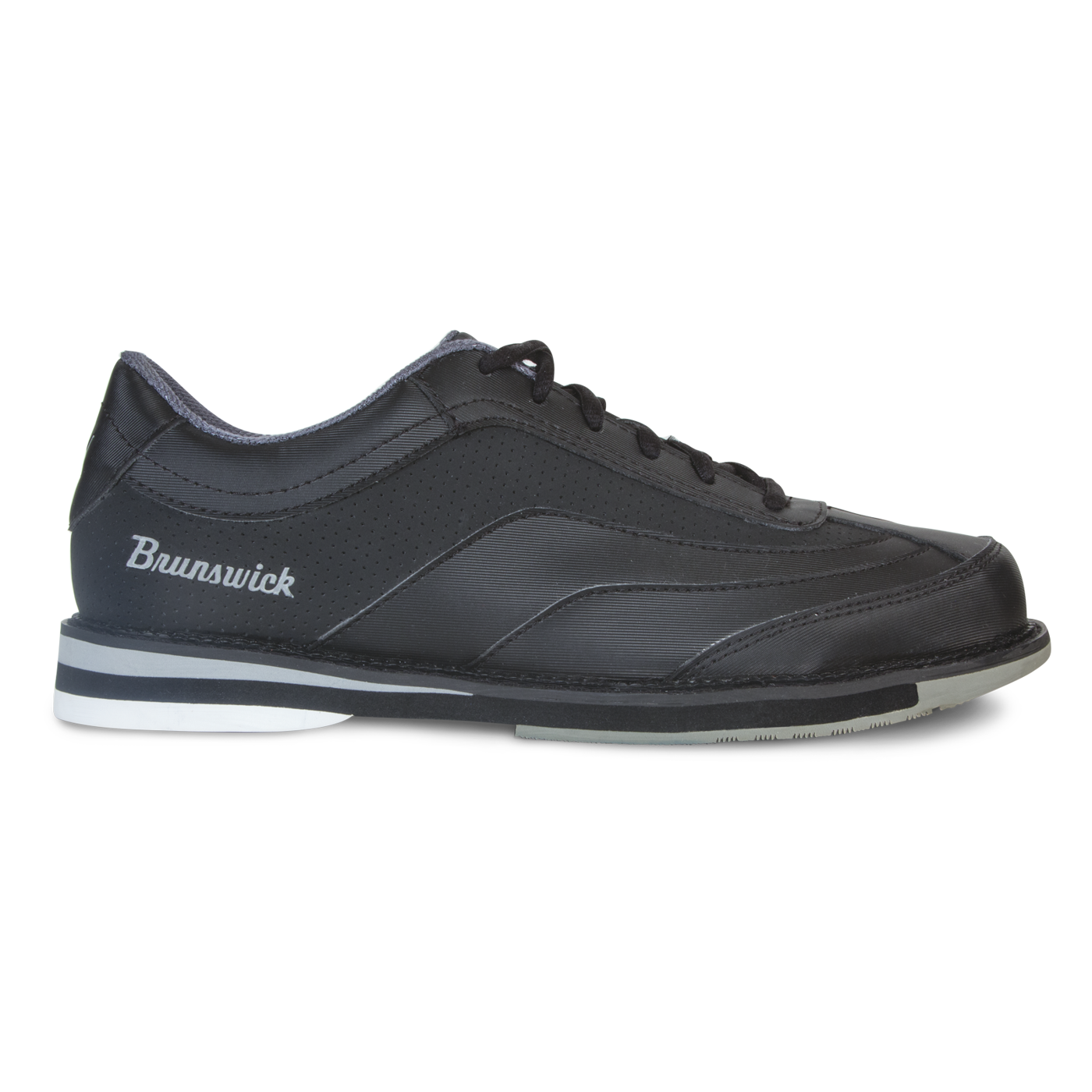 Brunswick Rampage Black Men's Right Hand Wide Width Bowling Shoes