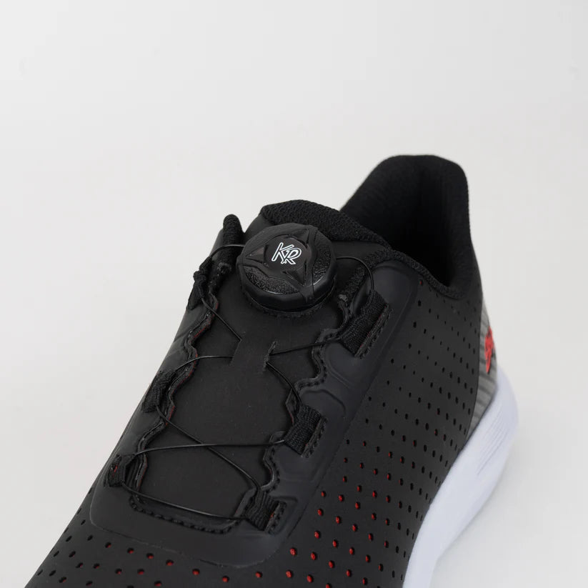 Mens KR Strikeforce Arrow FT Black/Red Universal Bowling Shoes