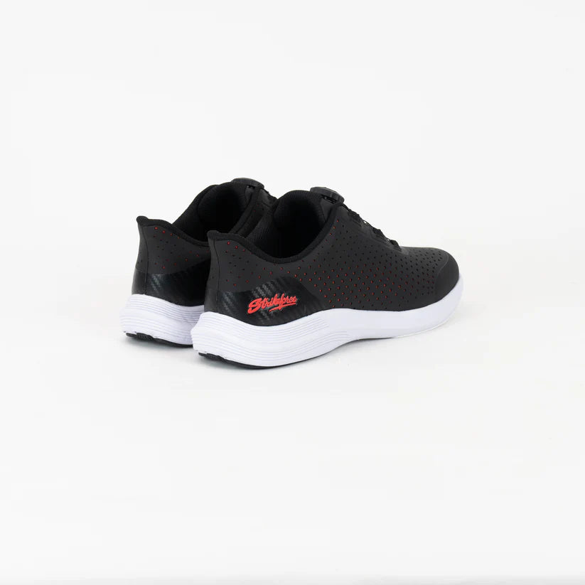 Mens KR Strikeforce Arrow FT Black/Red Universal Bowling Shoes