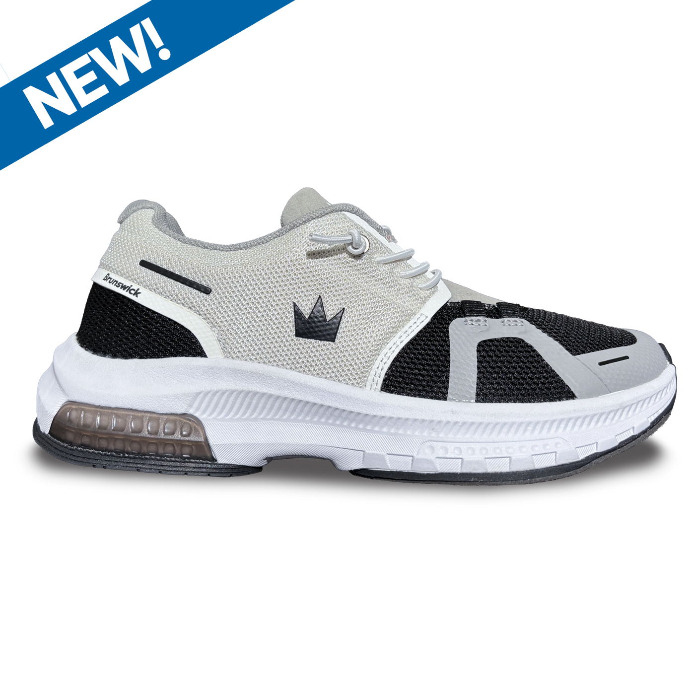 Brunswick Alpine Black/White Women's Universal Bowling Shoes
