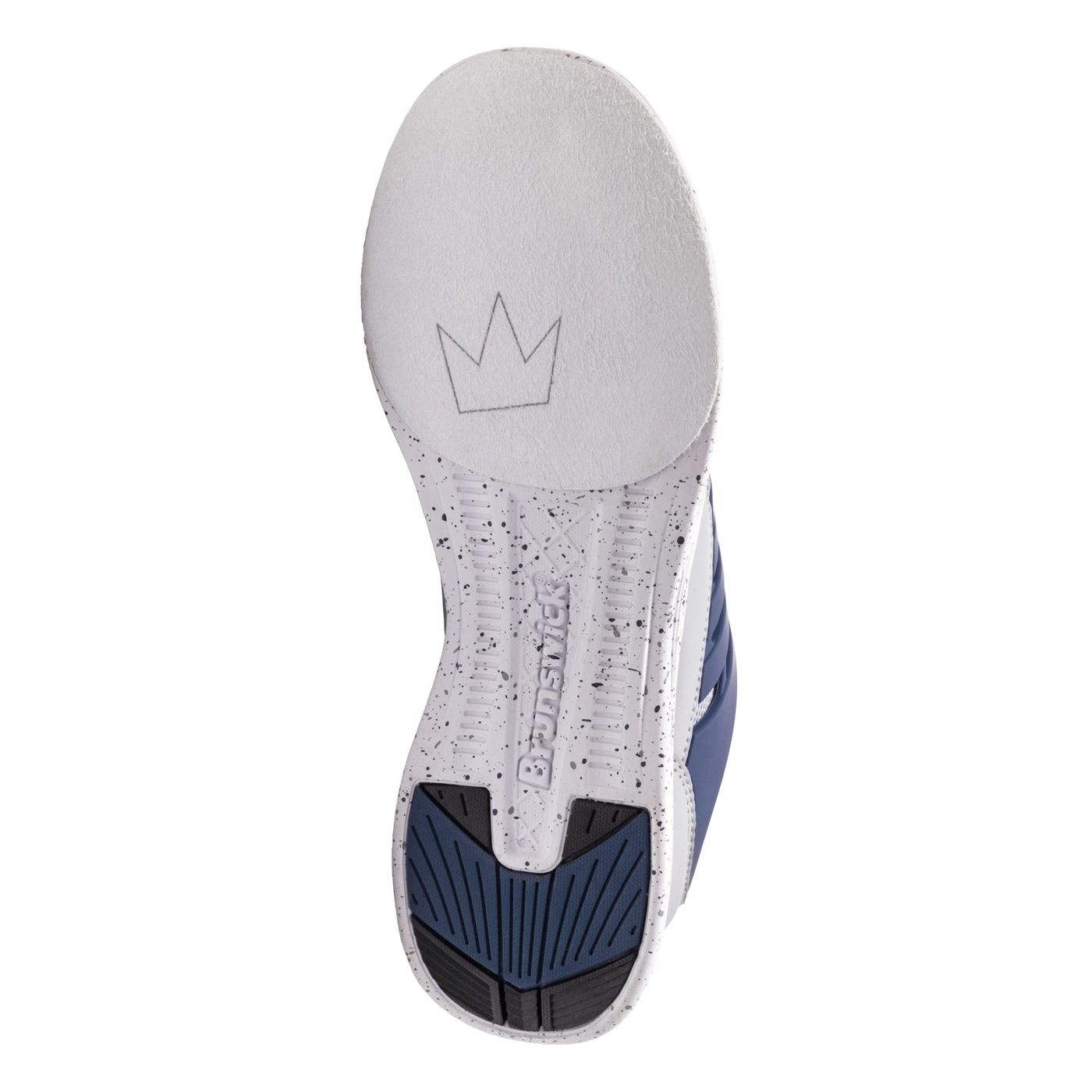 Brunswick Avalanche Grey/Navy Men's Universal Bowling Shoes