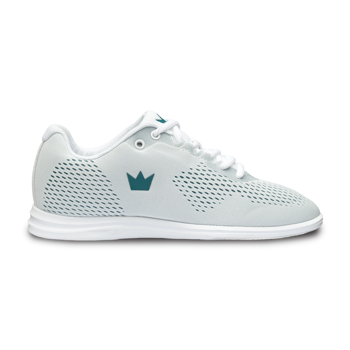 Brunswick Axis White/Teal Women's Universal Bowling Shoes