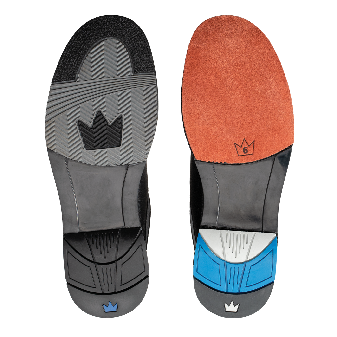 Brunswick Fury Black Men's Right Hand Bowling Shoes