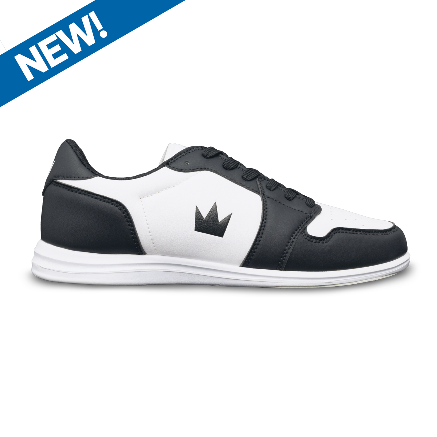 Brunswick Lady Fanatic Black/White Women's Universal Bowling Shoes