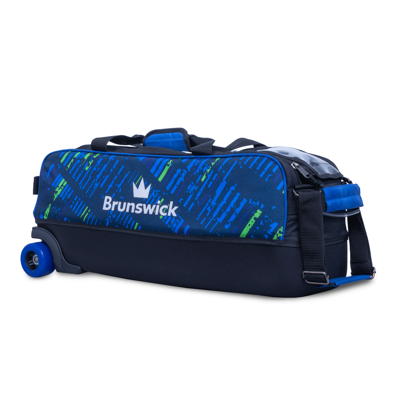 Brunswick Punisher Triple Tote - Blue / Green