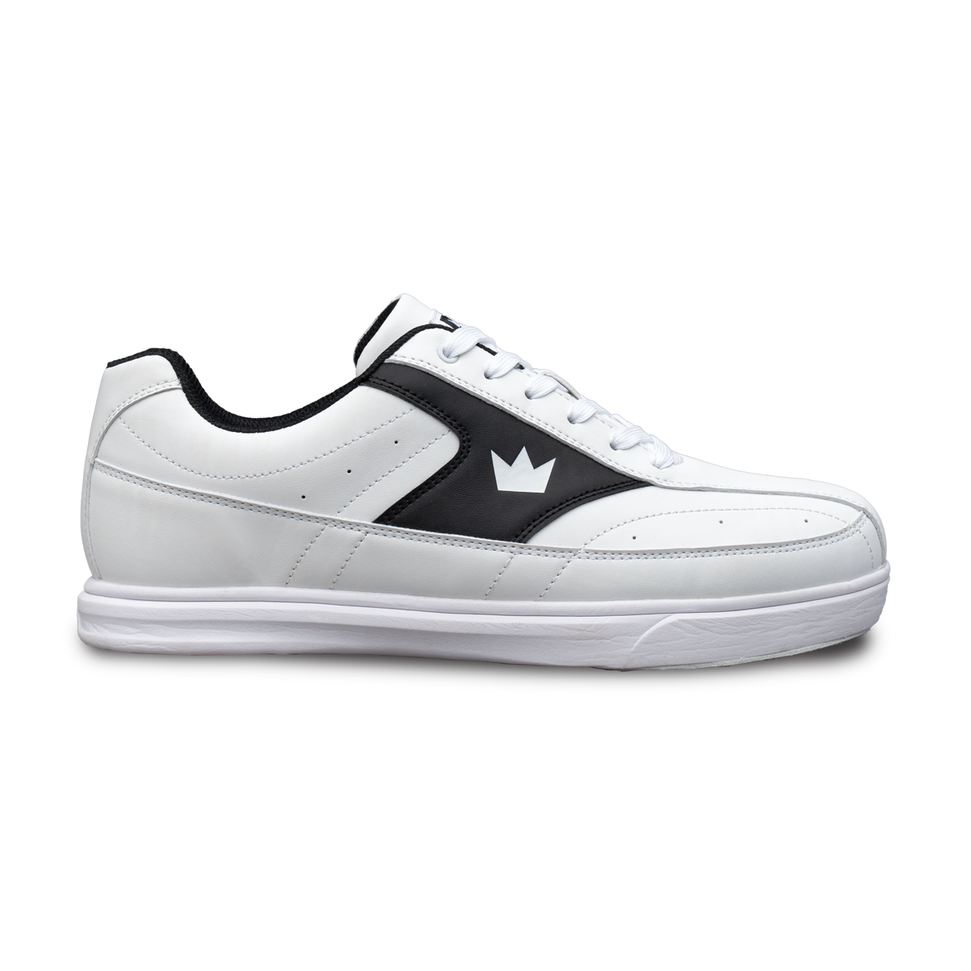 Brunswick Renegade White/Black Men's Universal Bowling Shoes