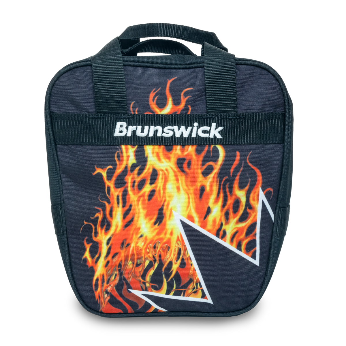 Brunswick Spark Single Tote Flames Bowling Bag