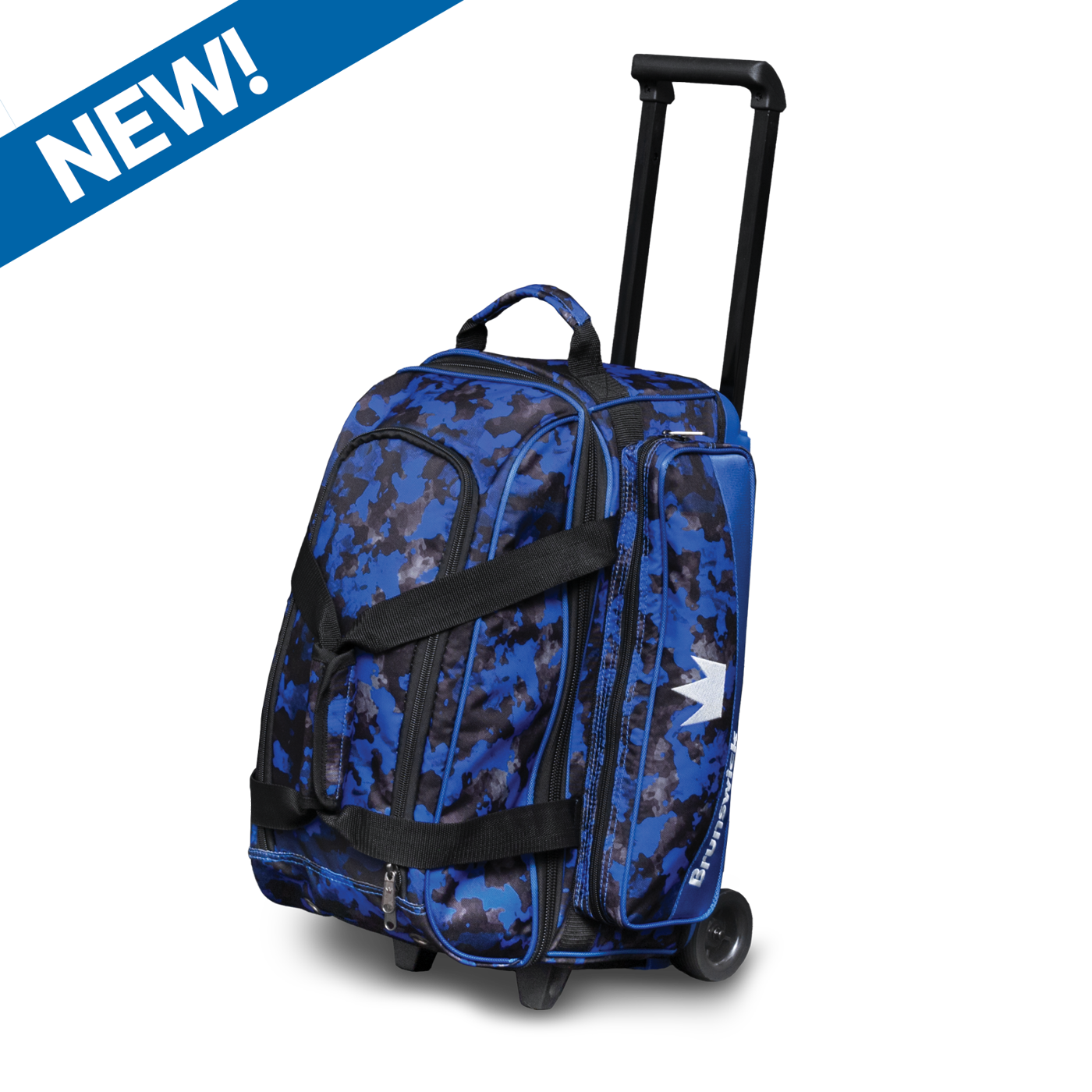 Brunswick Zone Double Roller - Blue Chaos