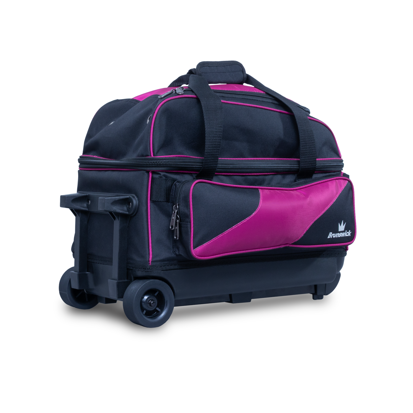 Brunswick Zone Double Roller - Raspberry