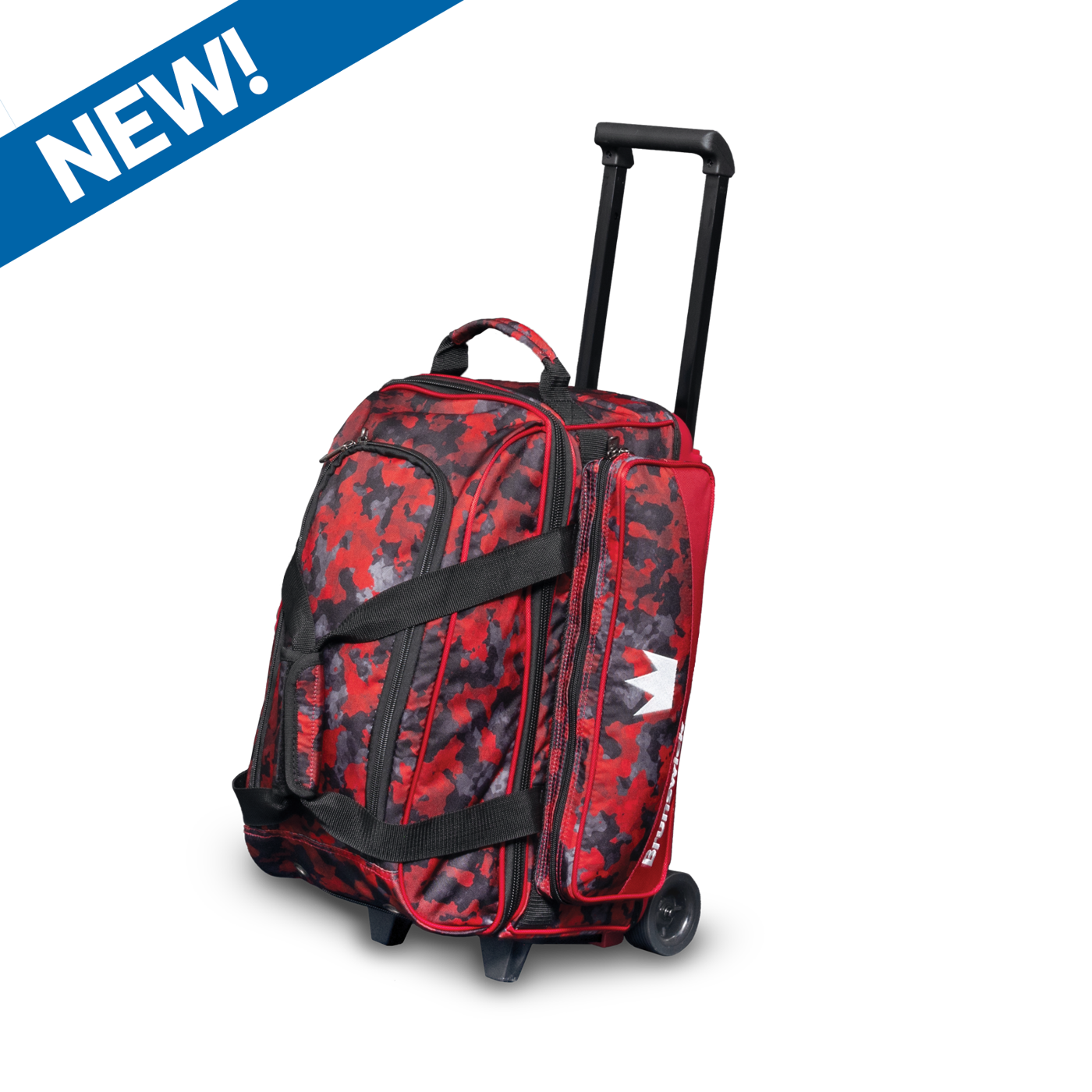 Brunswick Zone Double Roller - Red Chaos