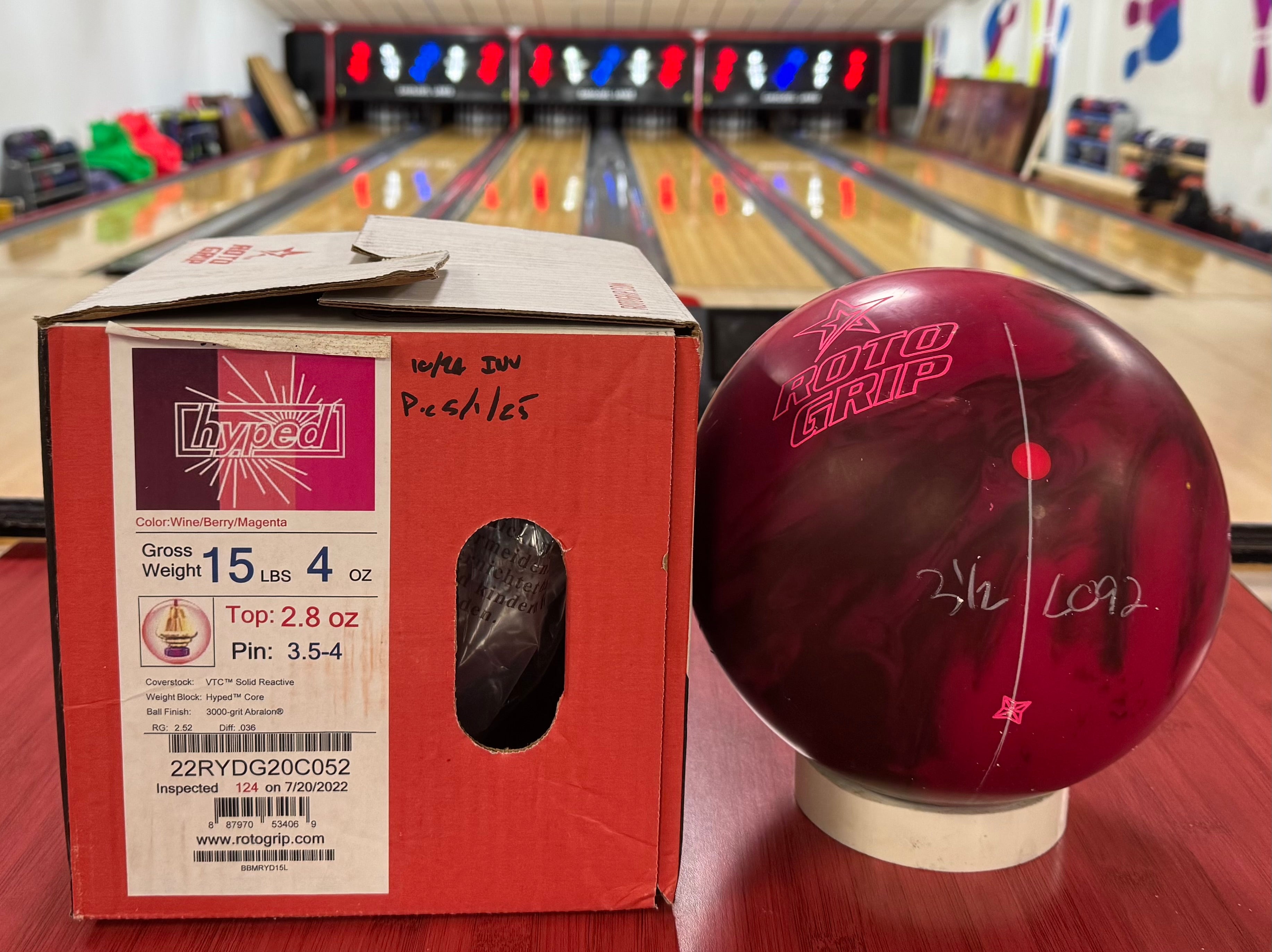 Hyped Solid - 15lbs Only