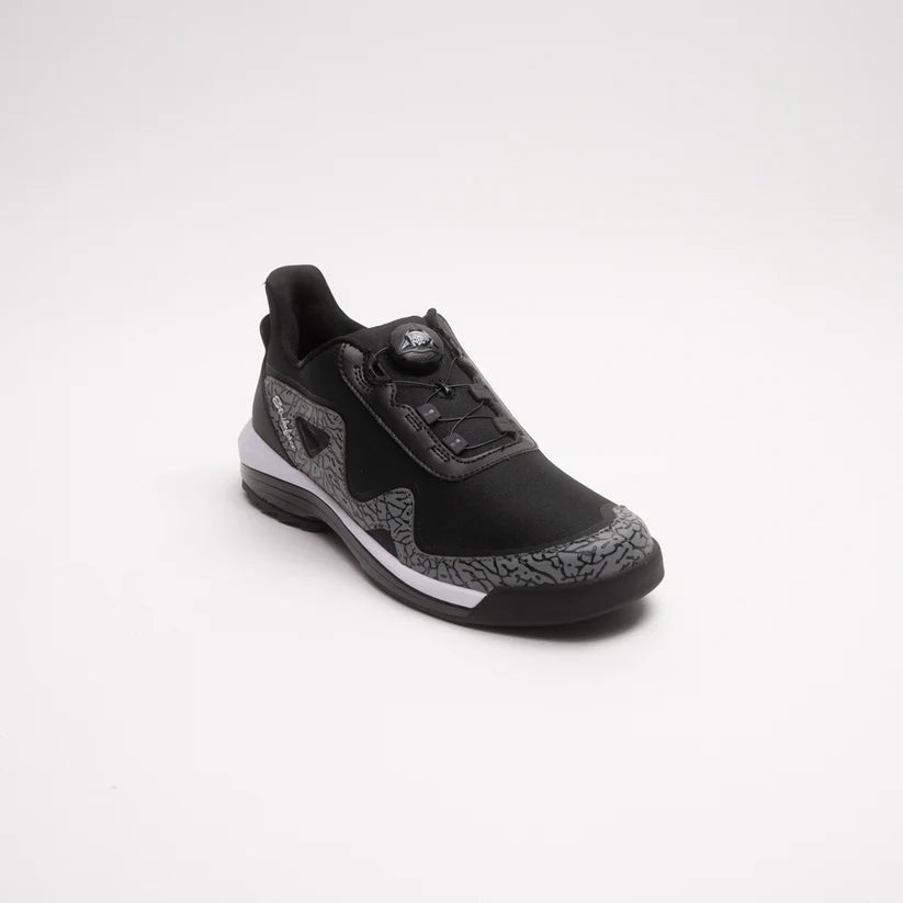 Mens KR Strikeforce Gladiator Black/Stone Right Hand Wide Width Bowling Shoes