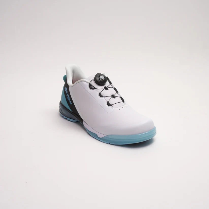 KR Strikeforce Hype White/Black/Sky LH Unisex Bowling Shoes