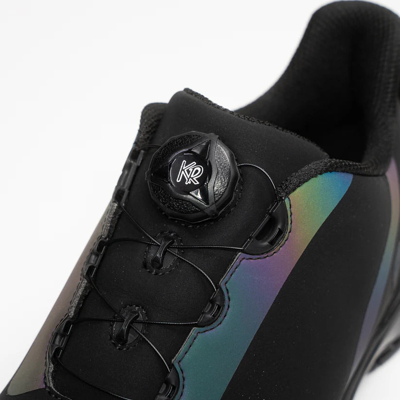 KR Strikeforce Hype Black/Iridescent LH Unisex Bowling Shoes