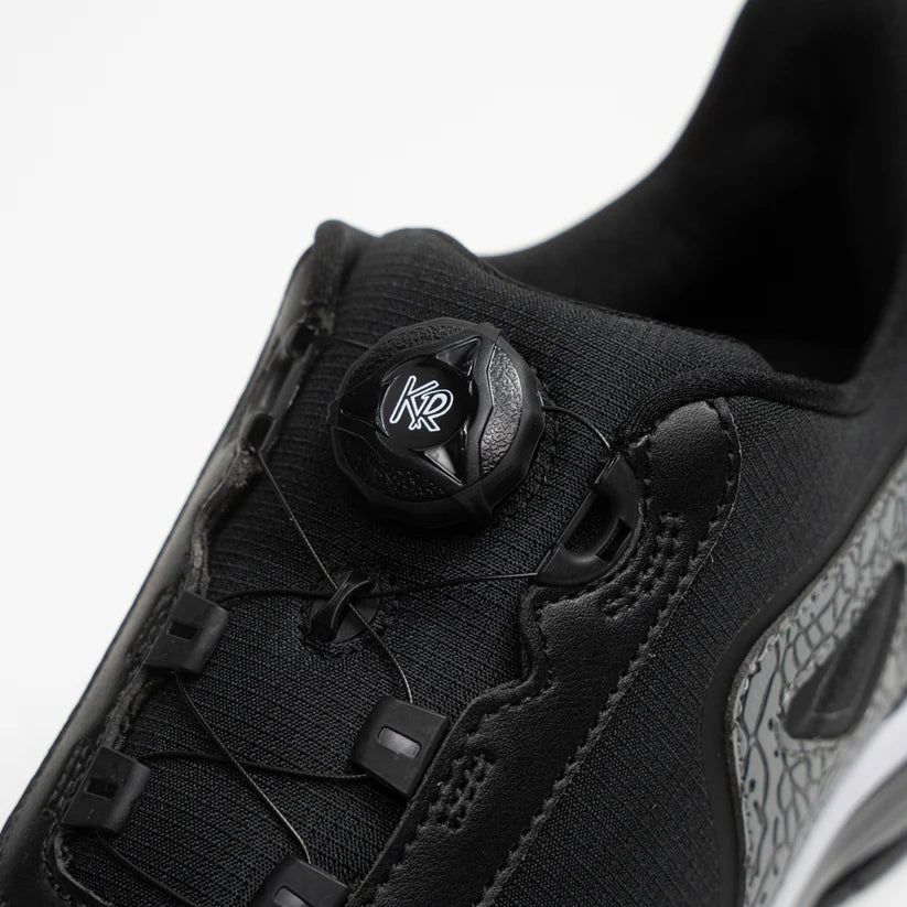 Mens KR Strikeforce Gladiator Black/Stone Right Hand Wide Width Bowling Shoes