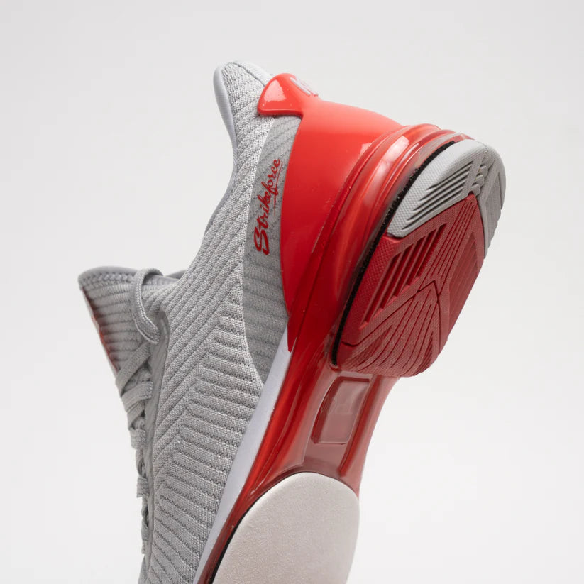 KR Strikeforce Alpha Grey/Red RH Unisex Bowling Shoes