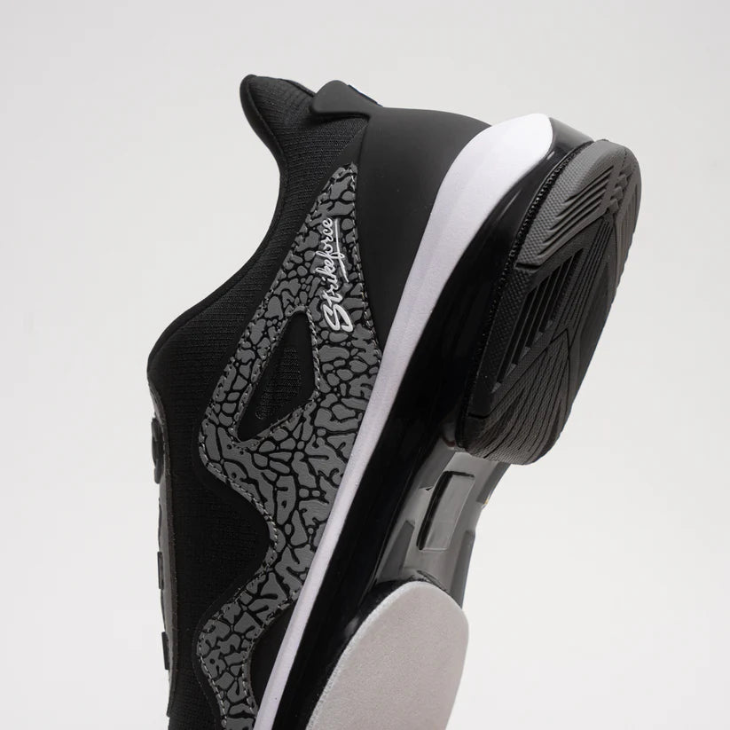 Mens KR Strikeforce Gladiator Black/Stone Right Hand Wide Width Bowling Shoes