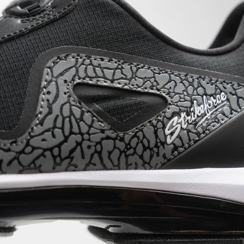 Mens KR Strikeforce Gladiator Black/Stone Right Hand Wide Width Bowling Shoes