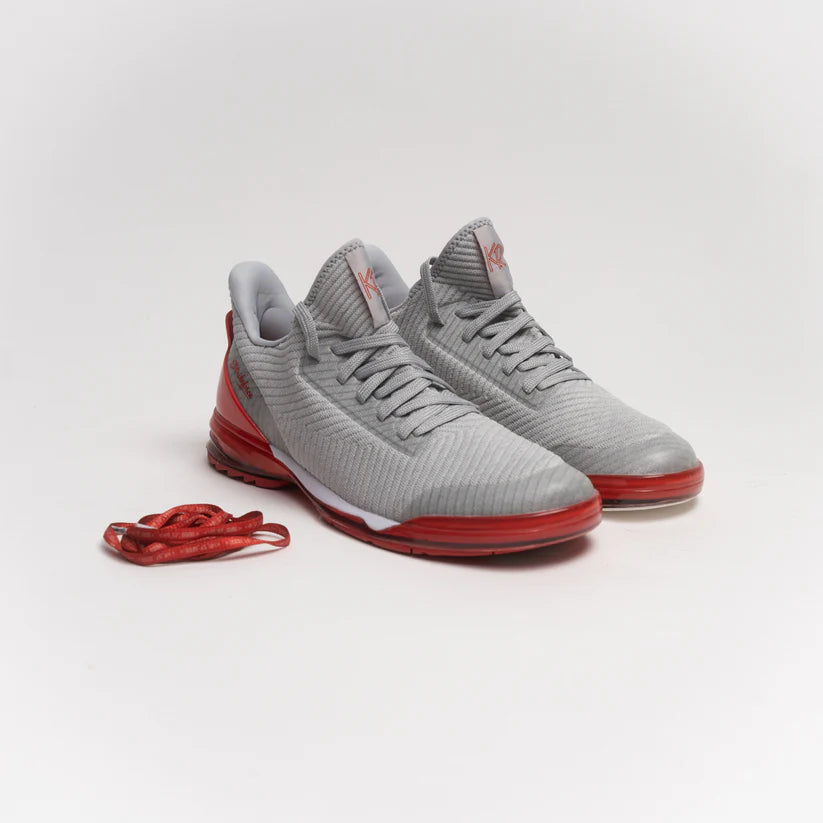 KR Strikeforce Alpha Grey/Red RH Unisex Bowling Shoes