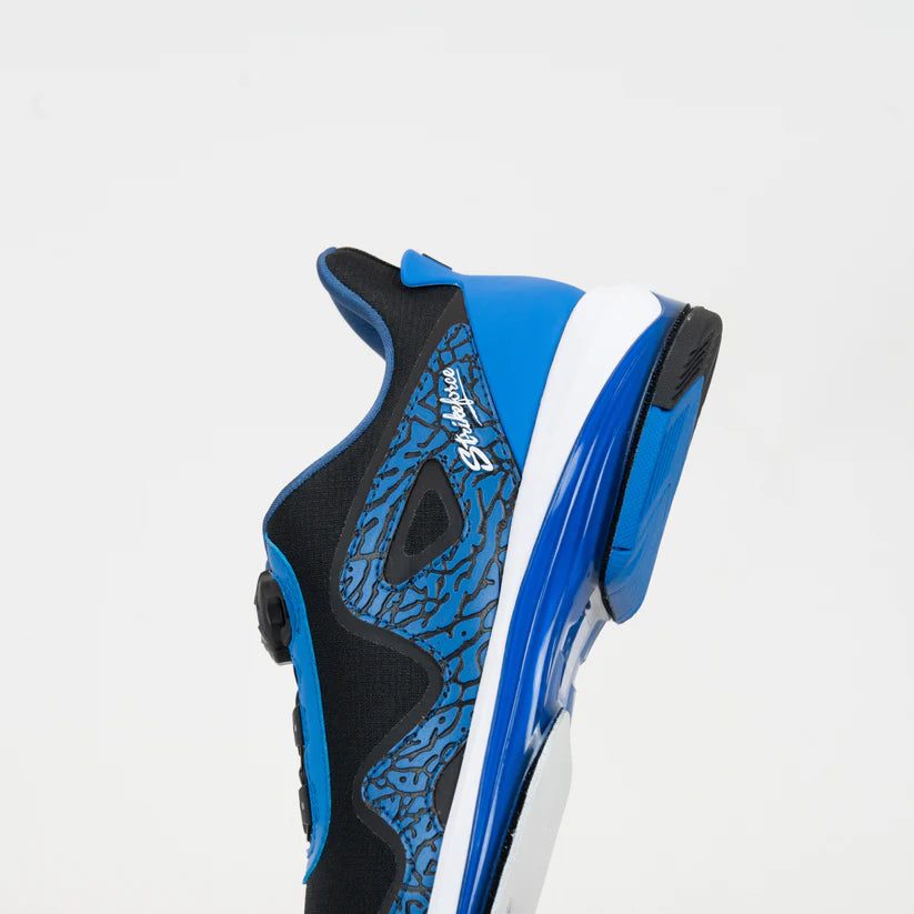 Mens KR Strikeforce Gladiator Blue/Black Right Hand Bowling Shoes