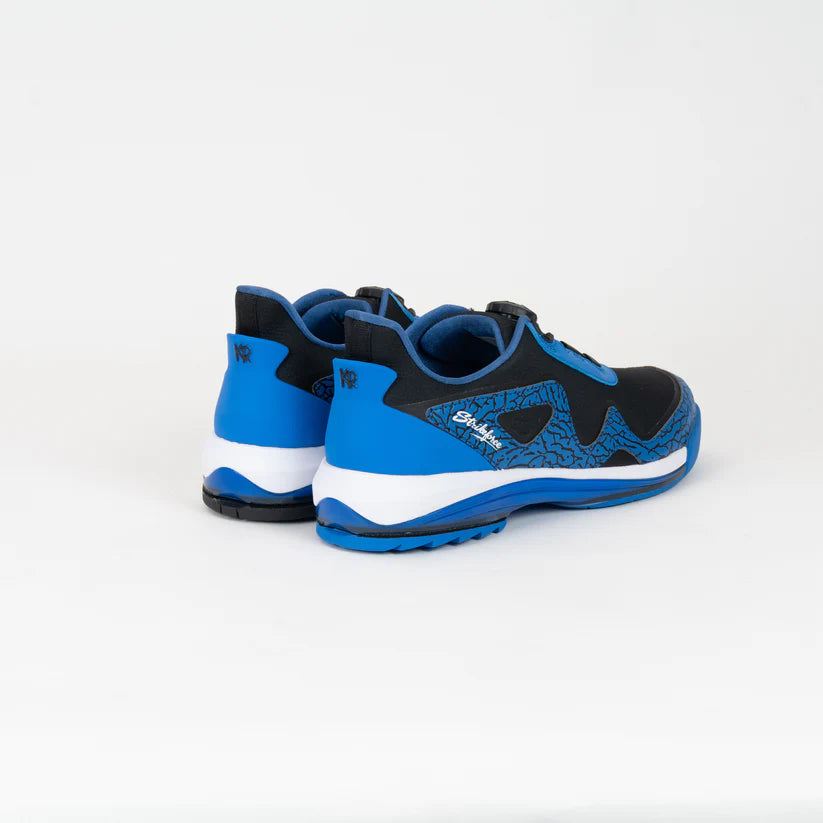 Mens KR Strikeforce Gladiator Blue/Black Right Hand Bowling Shoes
