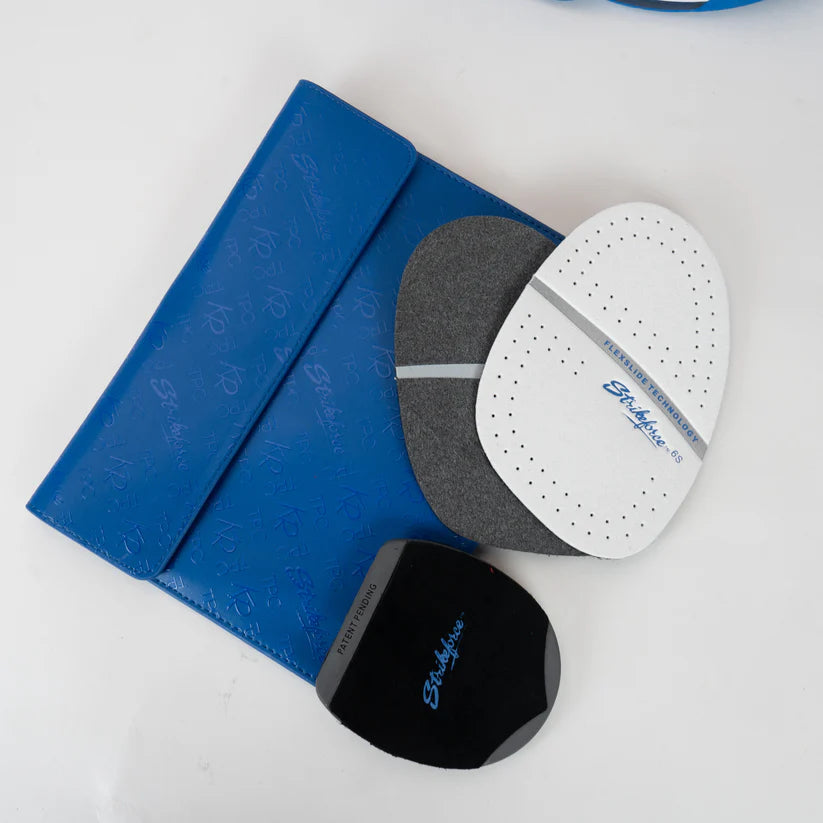 Mens KR Strikeforce Gladiator Blue/Black Right Hand Bowling Shoes