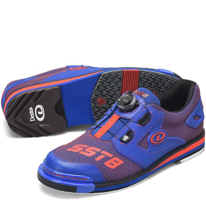 Mens Dexter SST8 Power-Frame BOA - Blue/Red - Right Hand - Medium Width