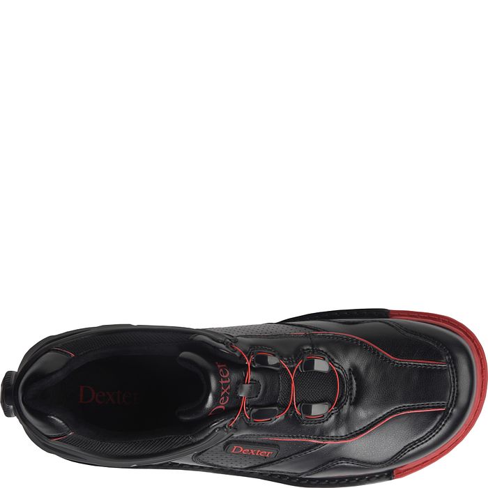 Men's Dexter SST 6 Hybrid BOA Black/Red Bowling Shoes - Right Hand