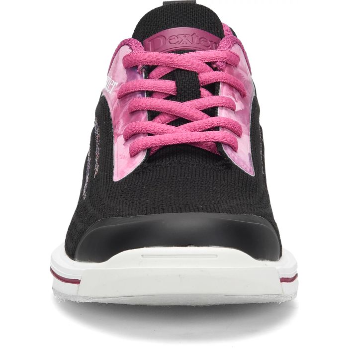 Women's Dexter DexLite Knit Black/Pink Bowling Shoes
