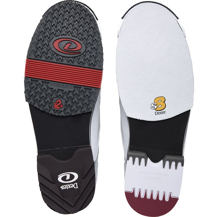 Men’s Dexter SST8 Power-Frame BOA Bowling Shoes – White – Medium Width – Right or Left Hand