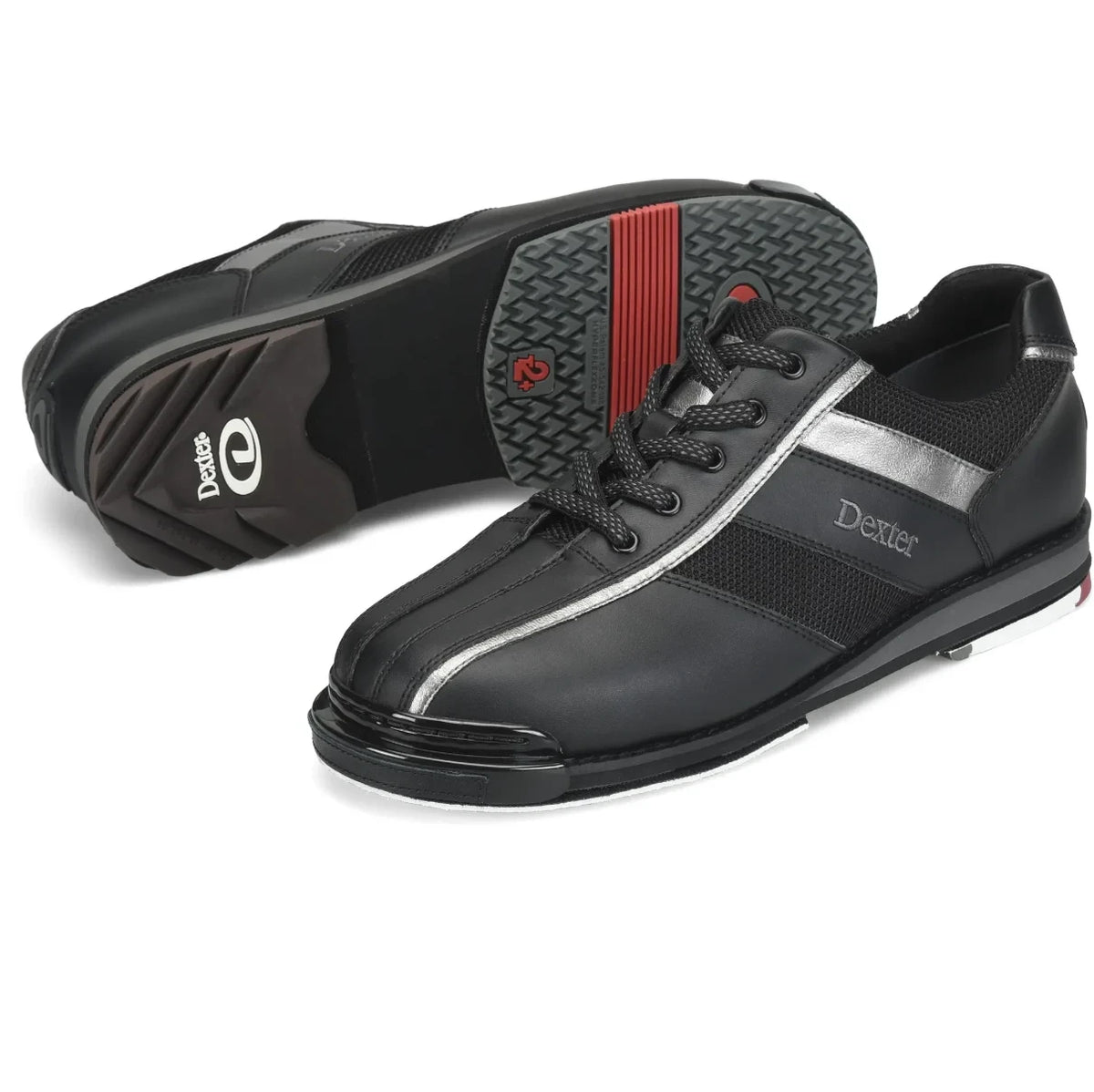 Dexter SST 8 Pro Black/Gunmetal bowling shoes alternate view
