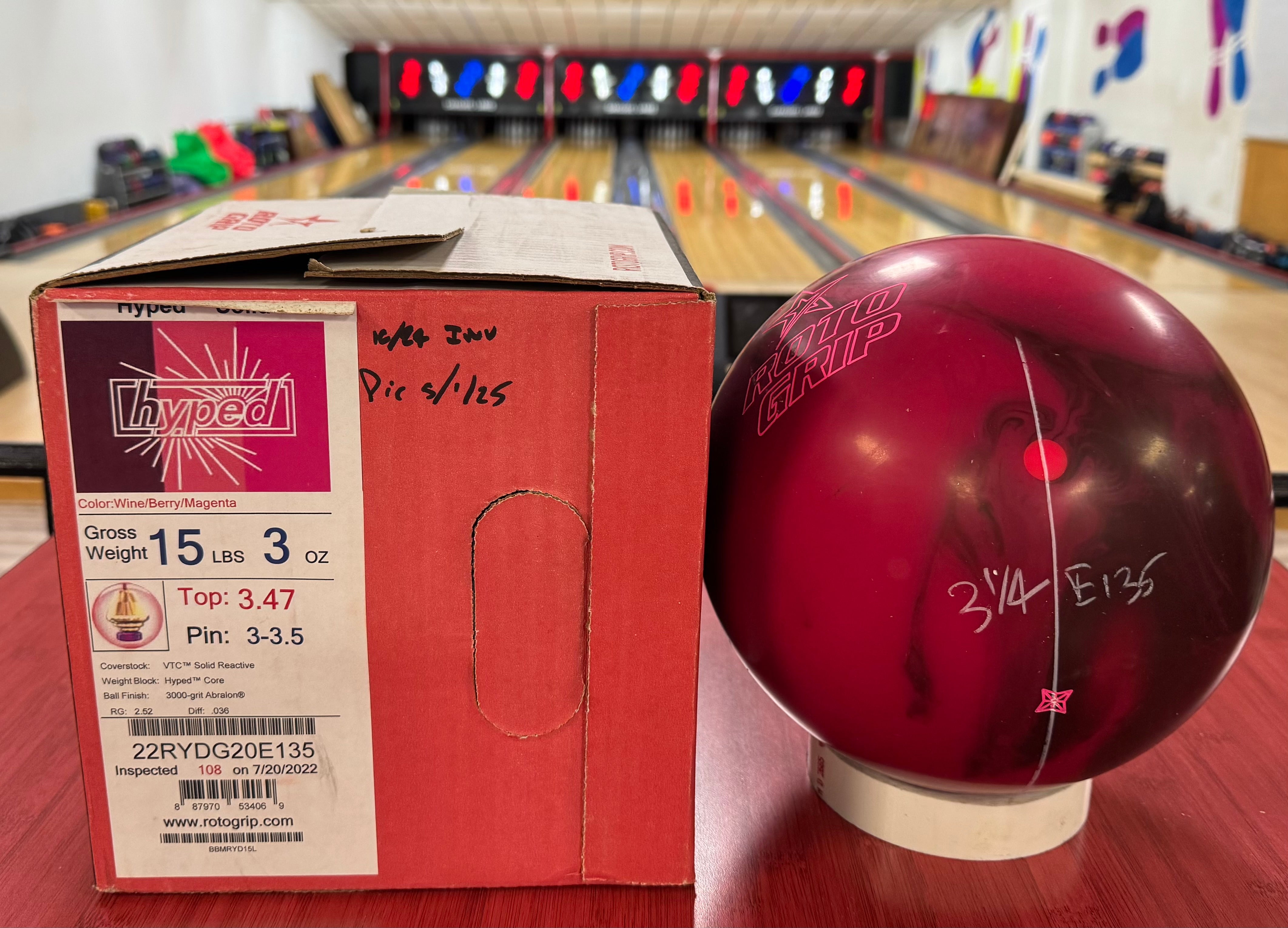 Hyped Solid - 15lbs Only