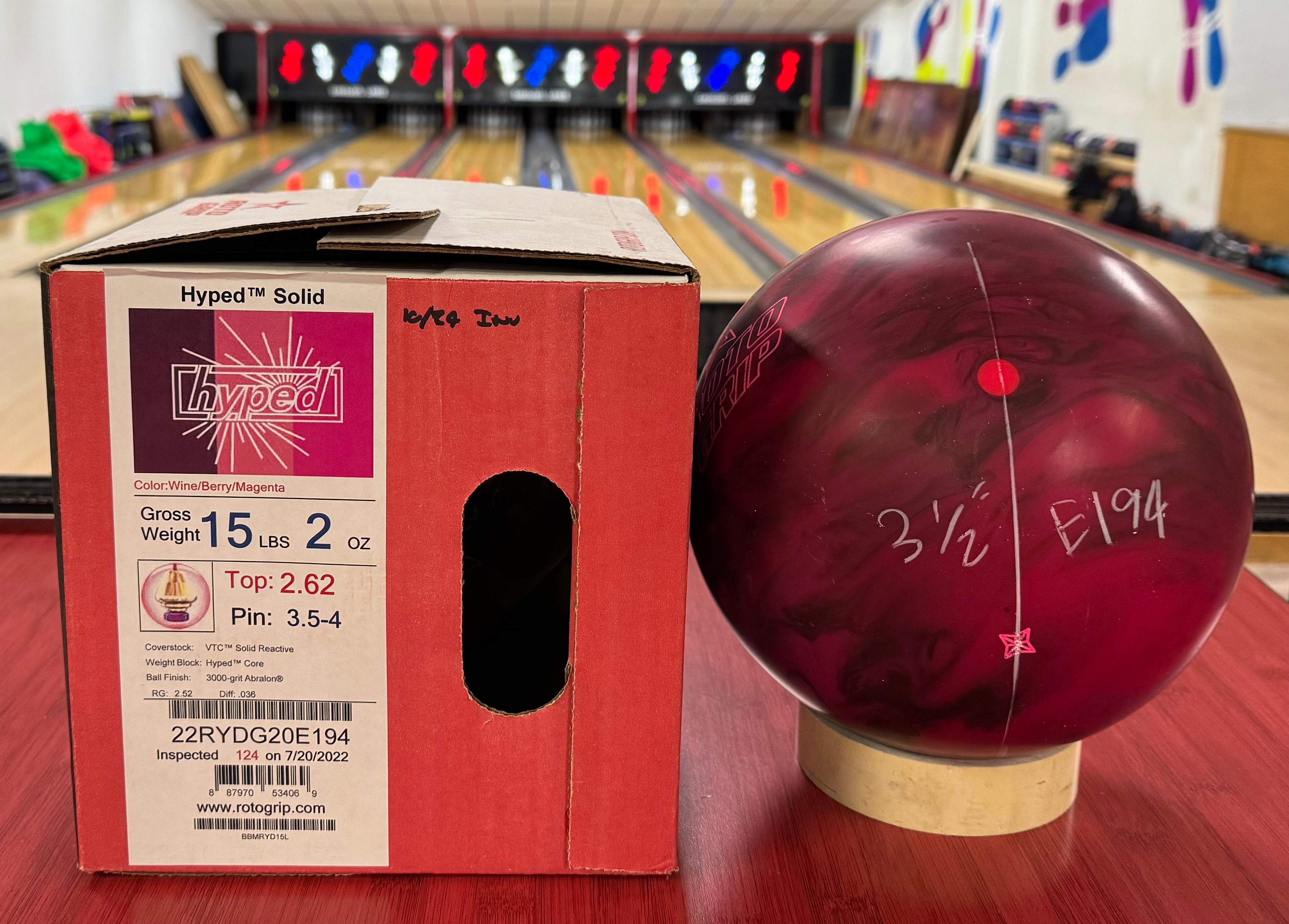 Hyped Solid - 15lbs Only