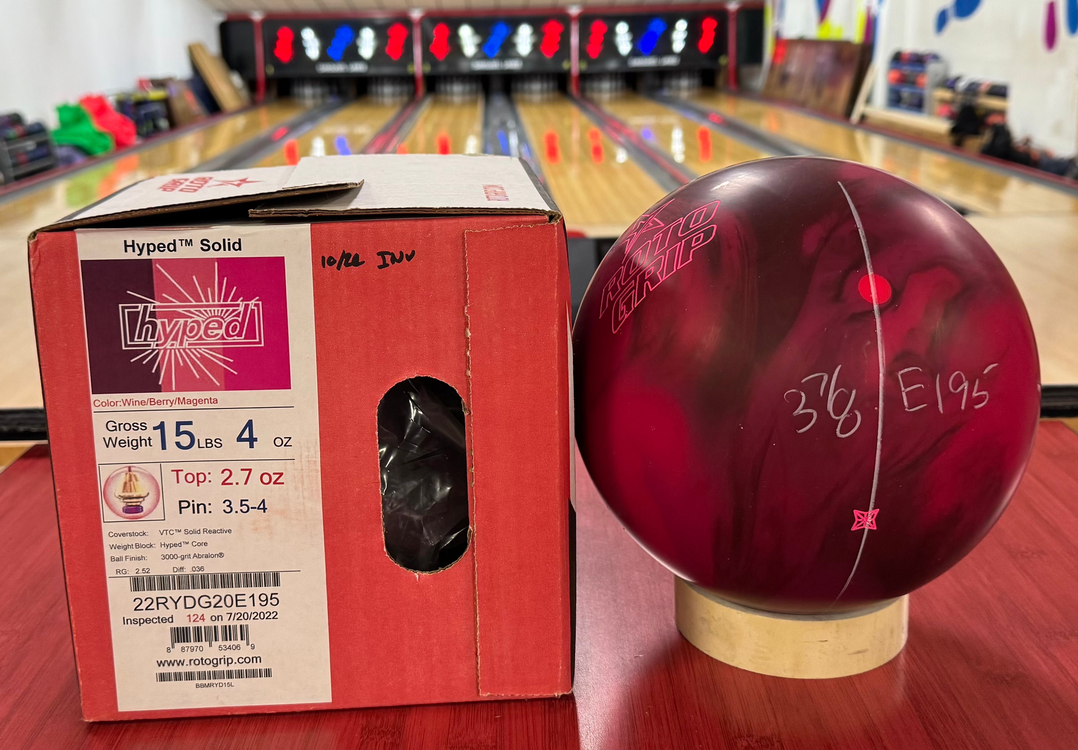 Hyped Solid - 15lbs Only