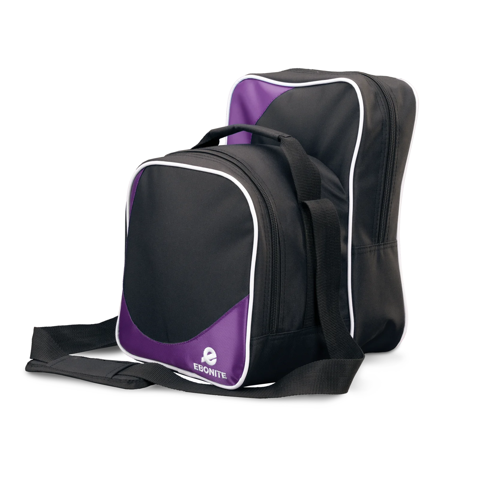 Ebonite Compact Shoulder Bag - Purple