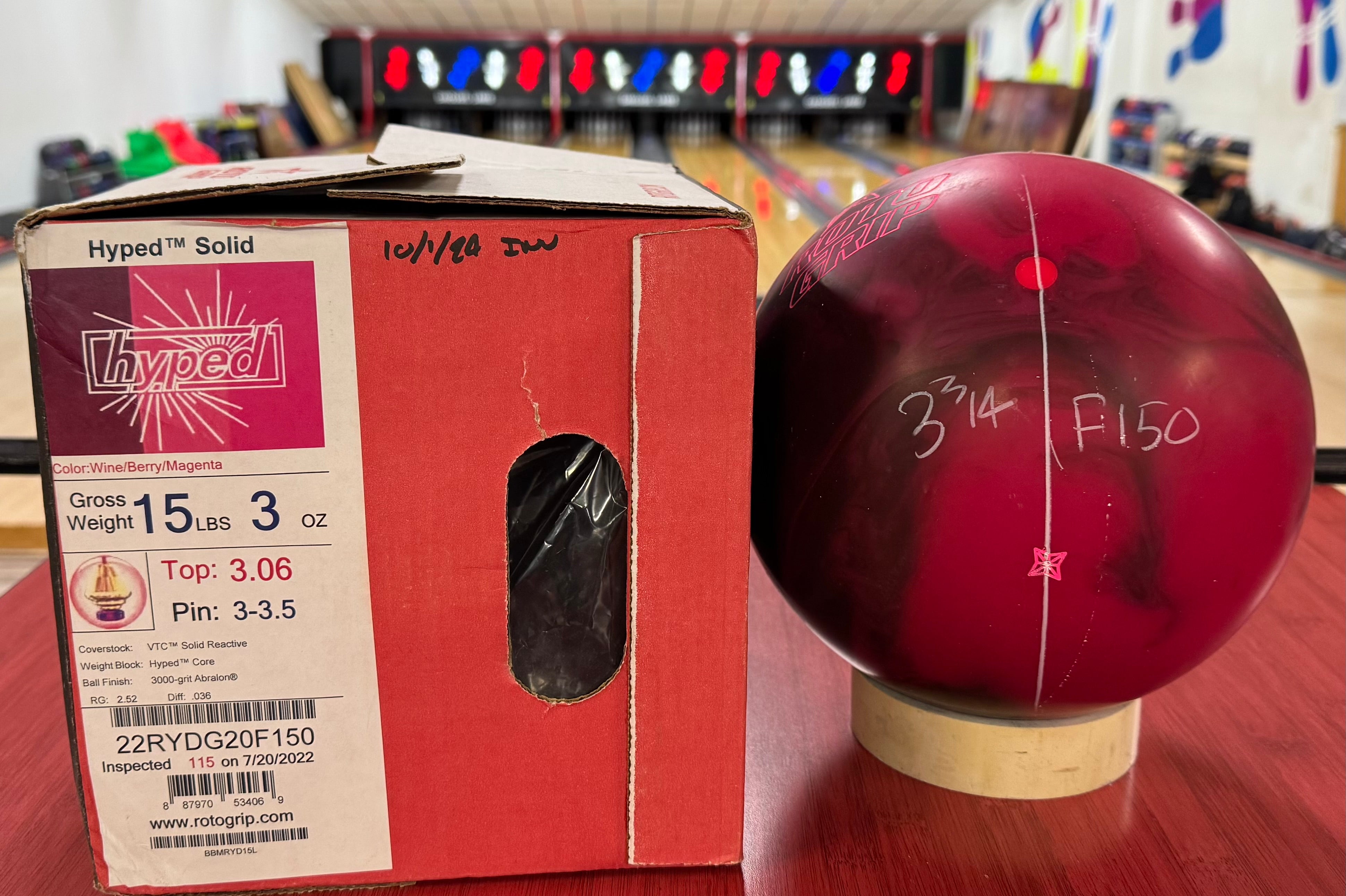 Hyped Solid - 15lbs Only