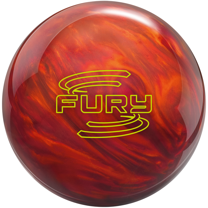 Fury - Orange / Red bowling ball