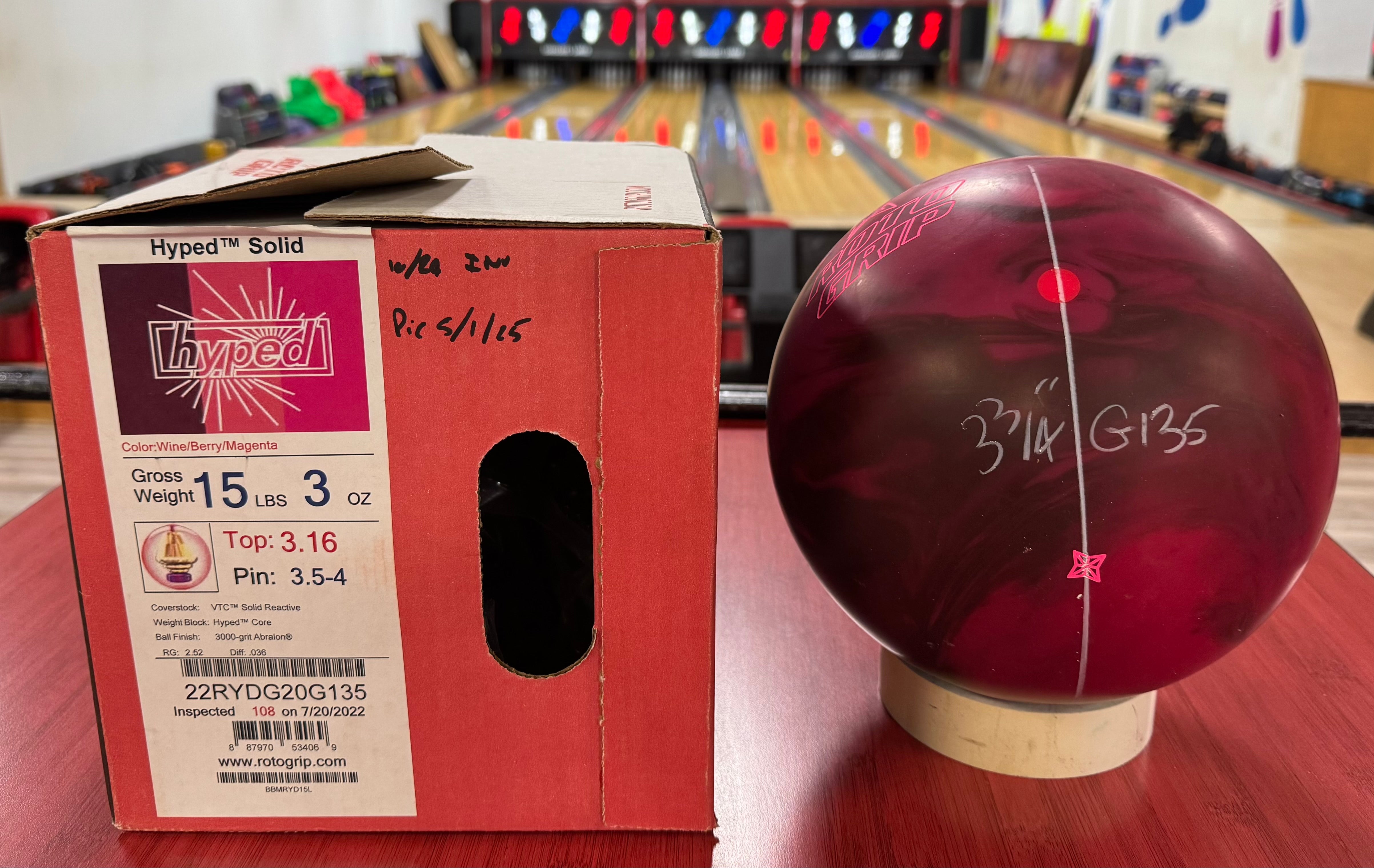 Hyped Solid - 15lbs Only