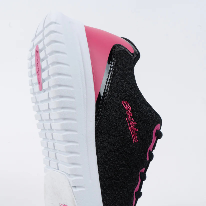 Womens KR Strikeforce Glitz Black/Magenta Universal Bowling Shoes