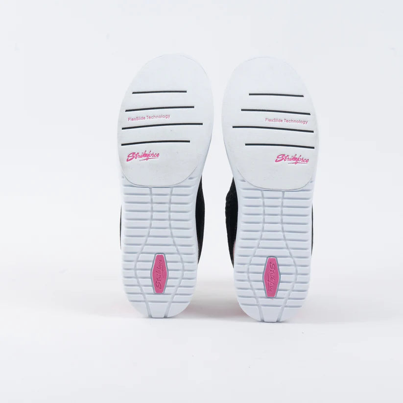 Womens KR Strikeforce Glitz Black/Magenta Universal Bowling Shoes