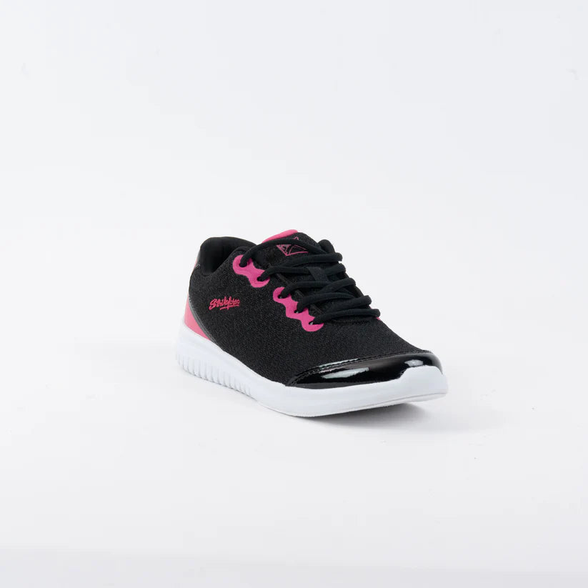 Womens KR Strikeforce Glitz Black/Magenta Universal Bowling Shoes