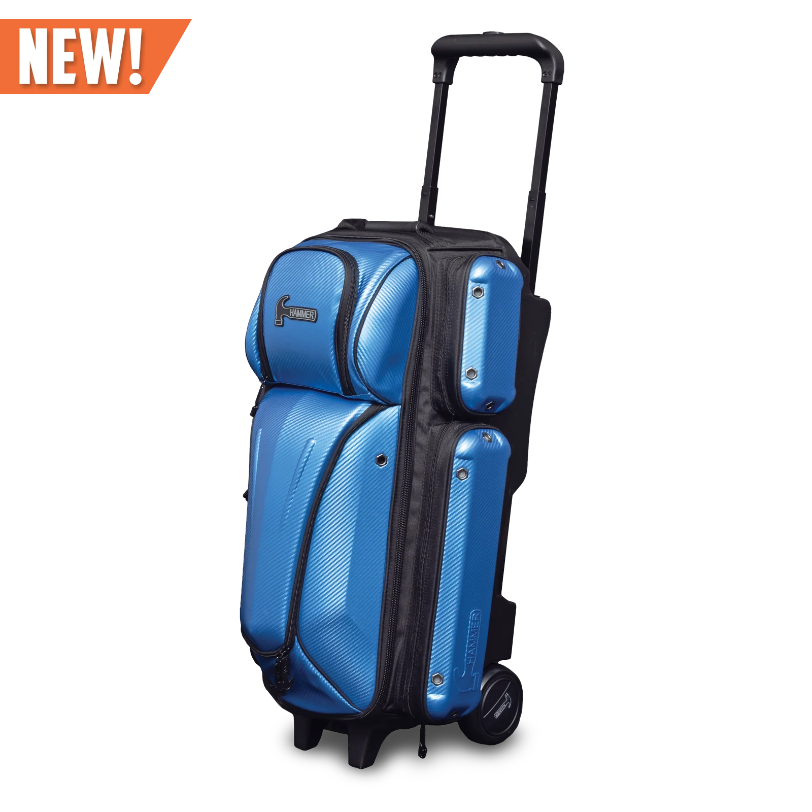 Hammer Carbon Shield Triple Roller - Blue