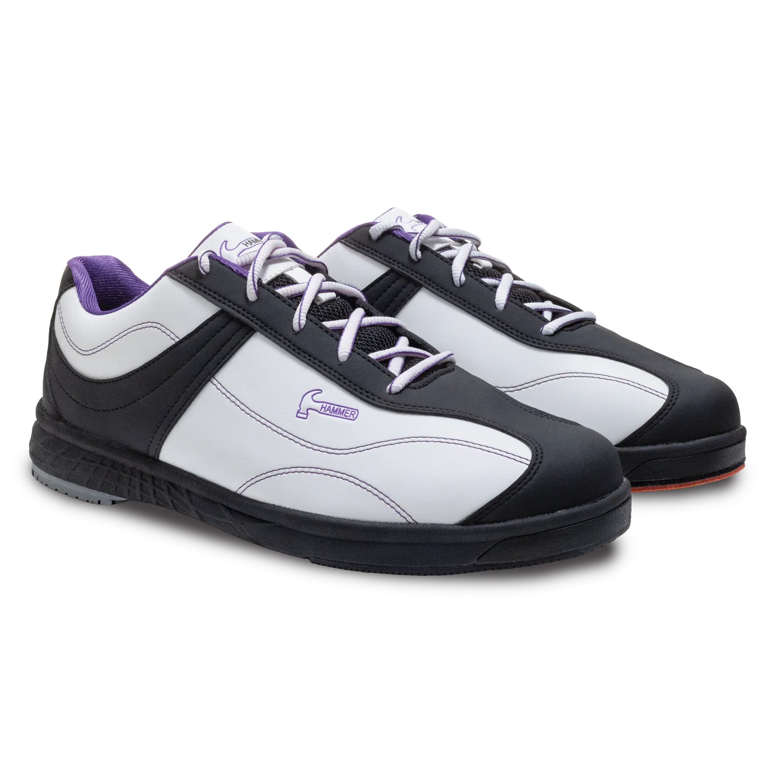Womens Hammer Destiny White/Black/Purple Bowling Shoes RH