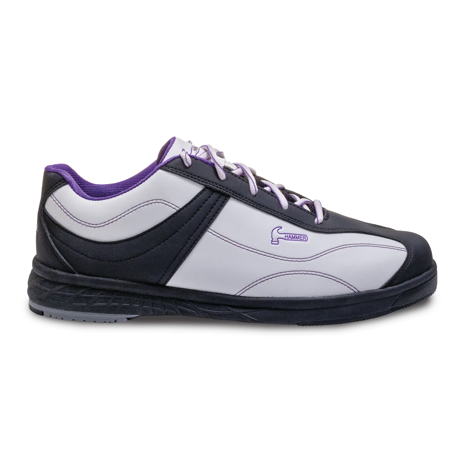 Womens Hammer Destiny White/Black/Purple Bowling Shoes RH