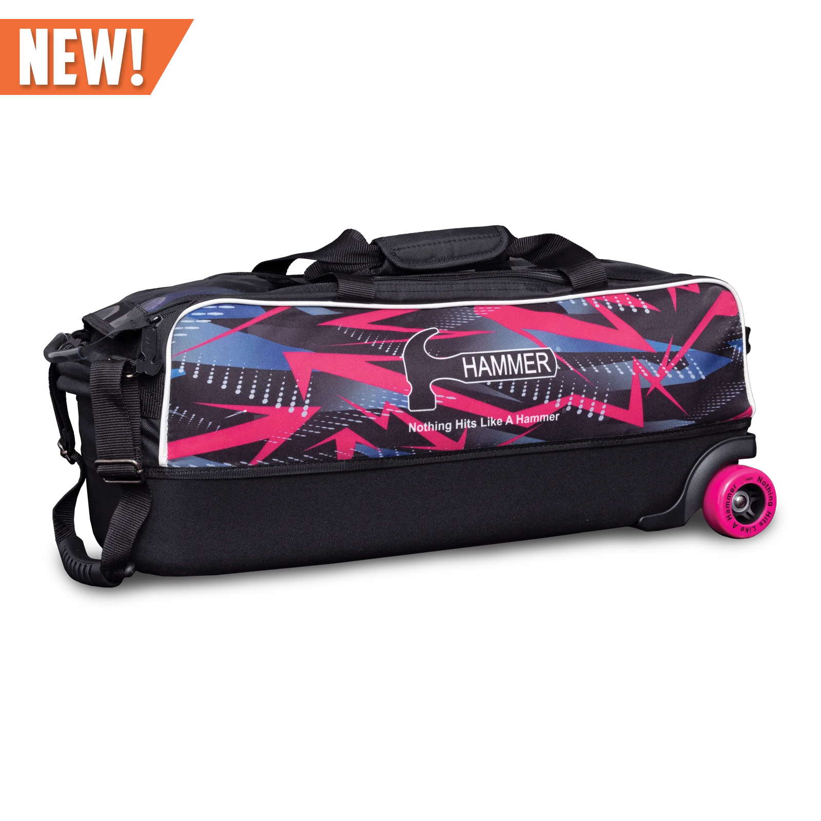 Hammer Dye-Sub Triple Tote - Pink Arrows