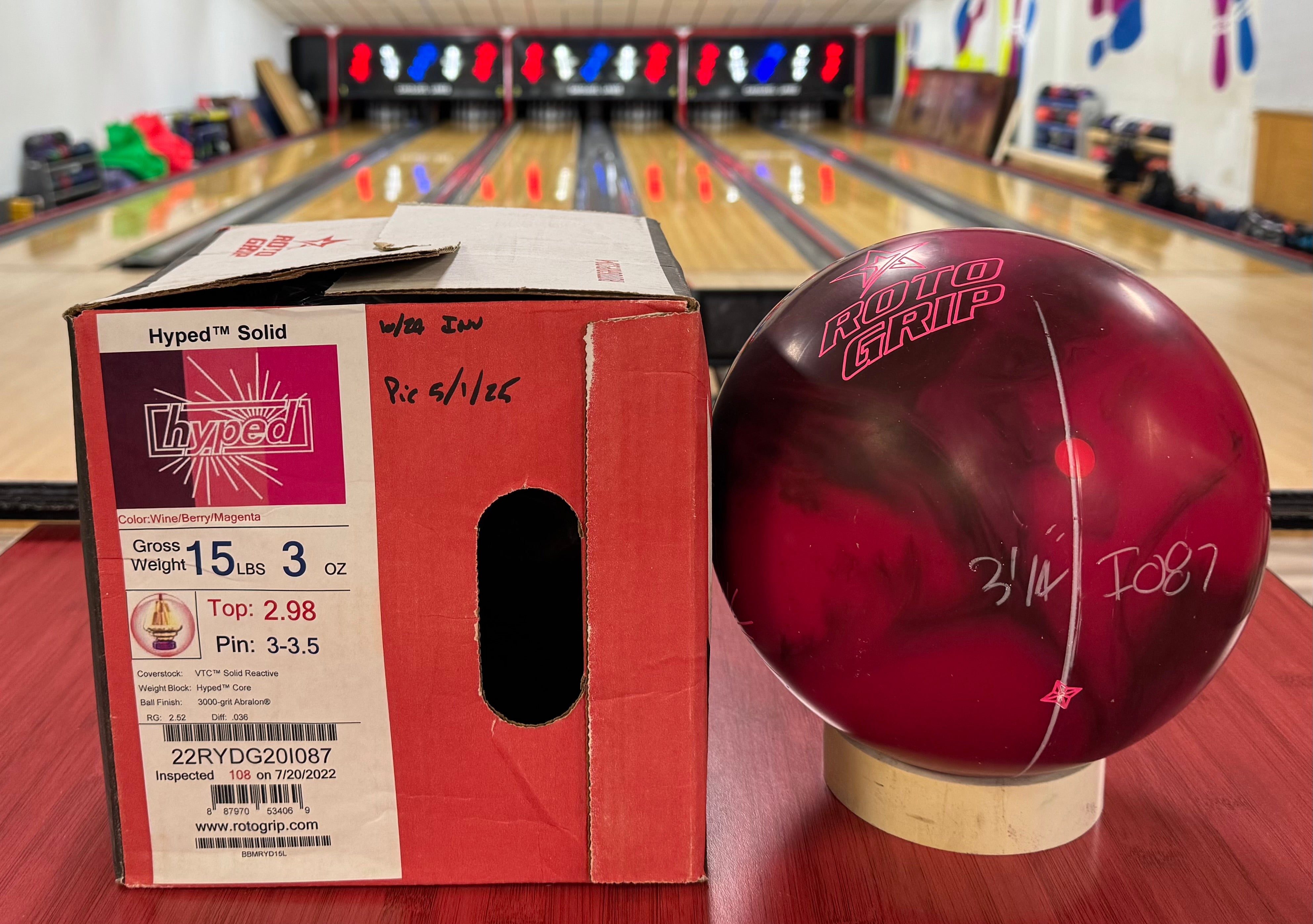 Hyped Solid - 15lbs Only