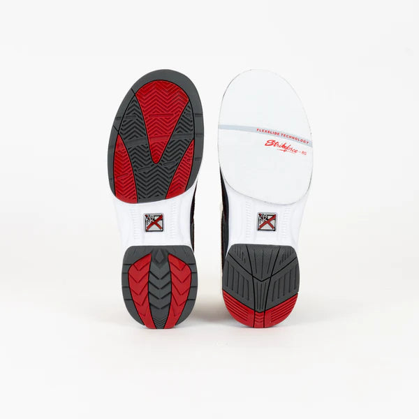 Mens KR Strikeforce Jet FT Black/Grey/Red Right Hand Bowling Shoes