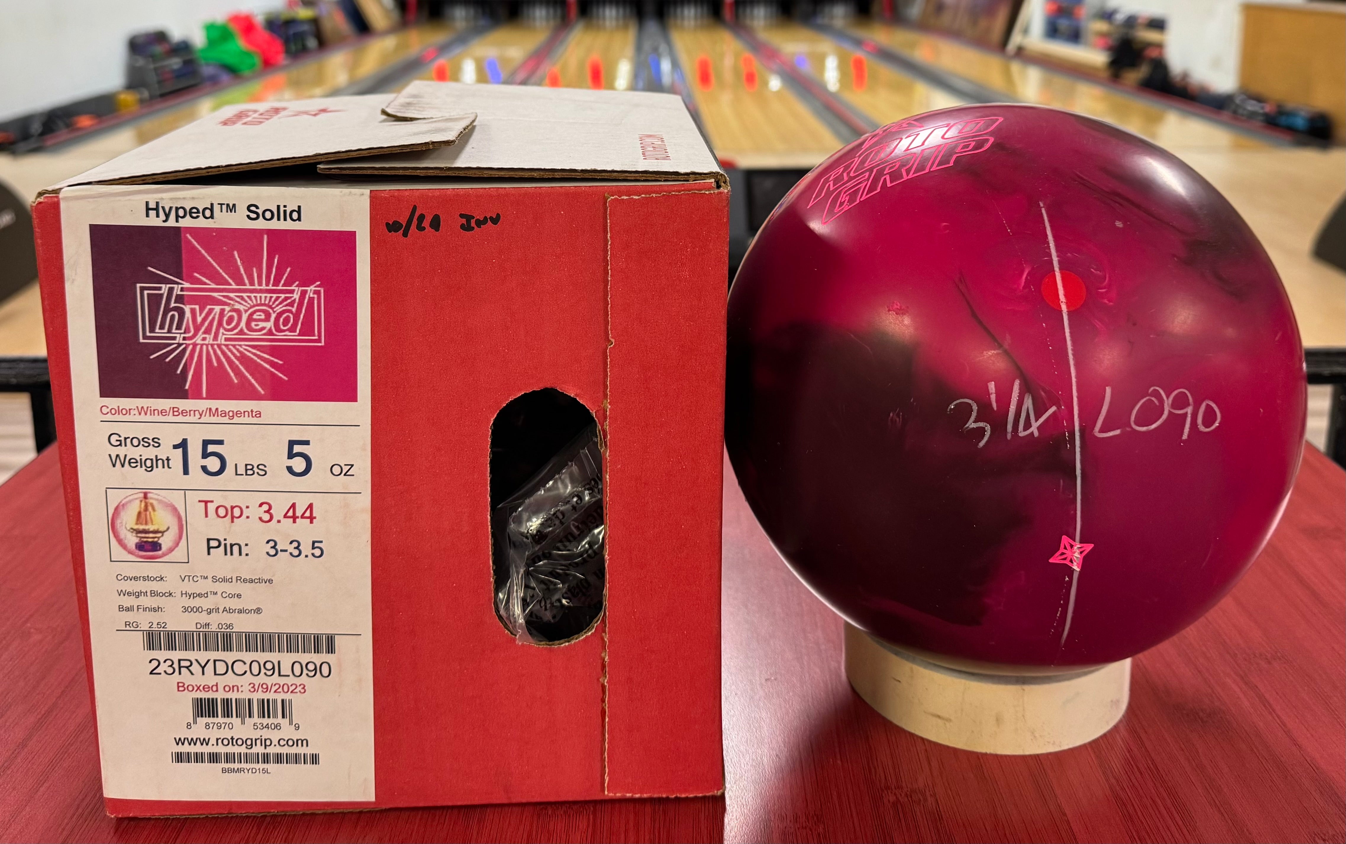 Hyped Solid - 15lbs Only