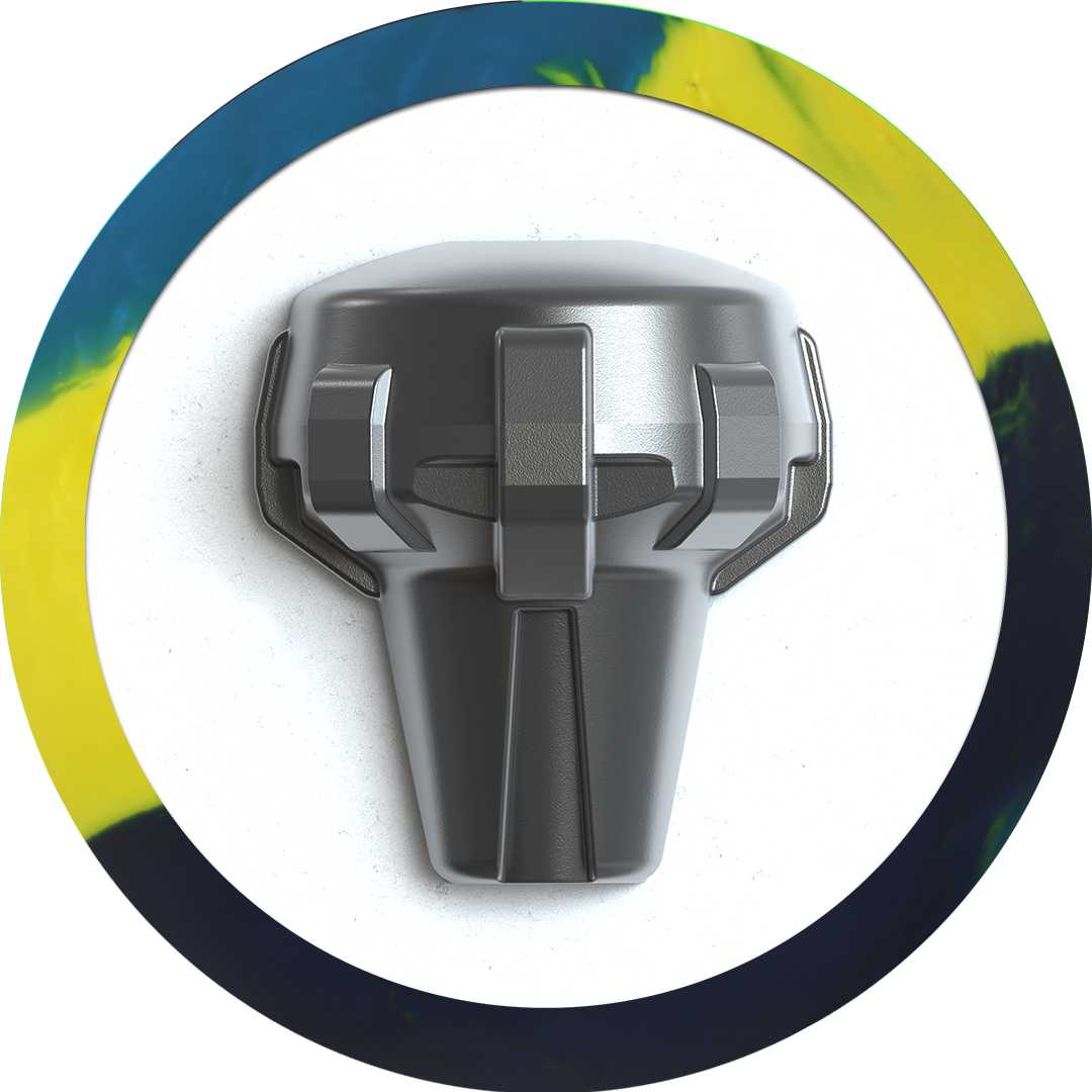 Ascend - Navy/Yellow/Teal